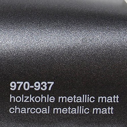 Пленка Oracal 970-937 MRA Charcoal Metallic 