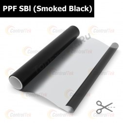 Полиуретановая пленка для фар PPF SBl (Smoked Black) 