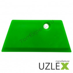 Uzlex зеленый ракель трапецевидный жесткий