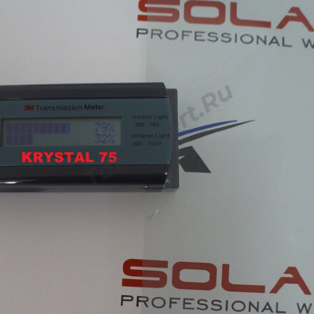 Голубая атермальная тонировочная пленка Solarnex KRYSTAL 75Bl