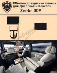 Zeekr 009/Комплект защитных пленок для дисплеев и консоли