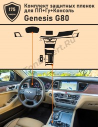 Genesis G80/Комплект защитной пленки ПП+ГУ+Консоль