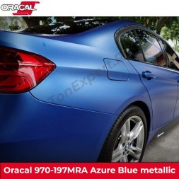 Пленка Oracal 970-197 MRA Azure Blue metallic